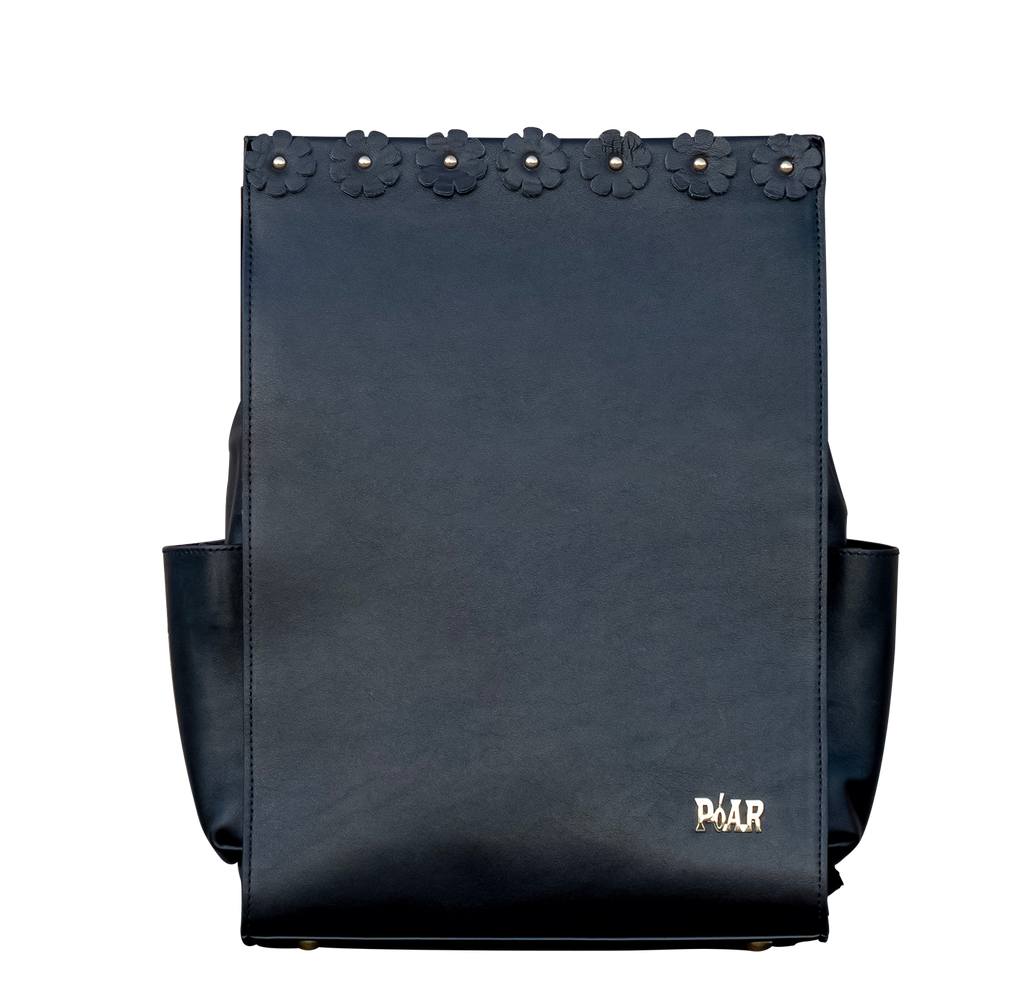 The Commuter BackPack - Black Rossete - PóAR® Wear